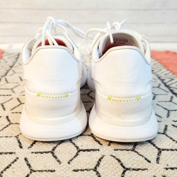 ADIDAS 2020 SL Andridge 'White Iridescent' Sneakers, sz 8 - Picture 7 of 13